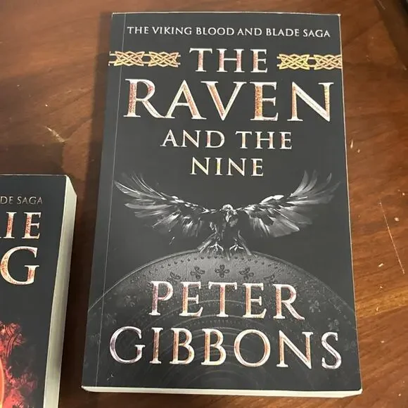 Valkyrie Rising The Raven & The 9 Viking Blood and Blade Saga Peter Gibbons Lot - Picture 7 of 8